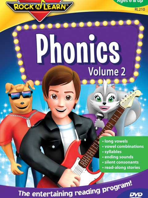 Rock ‘N Learn Phonics DVD Vol 2