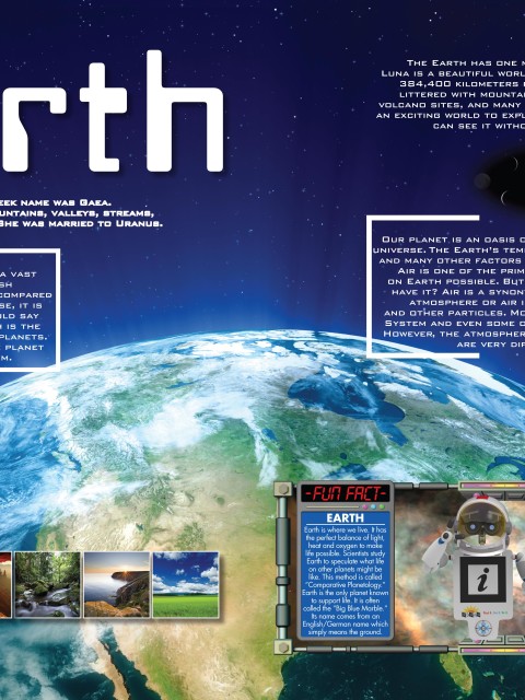 Planets 3D-Earth