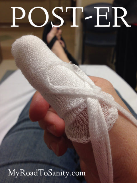 Post ER of the Mandolin Slicer gone wrong