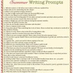 31SummerThemedWritingPrompts