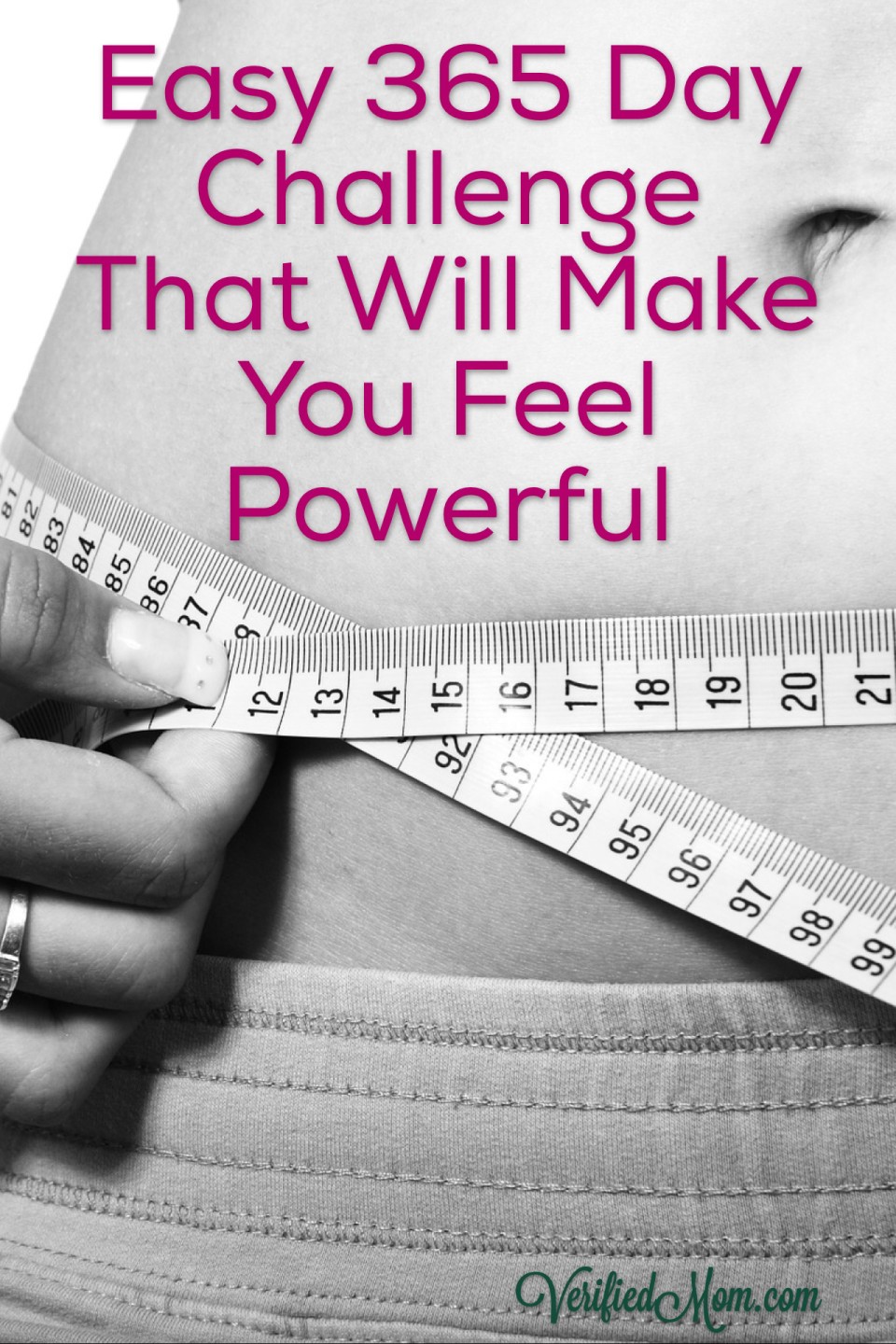 Easy 365 Day Challenge That Will Make You Feel Powerful -Pin