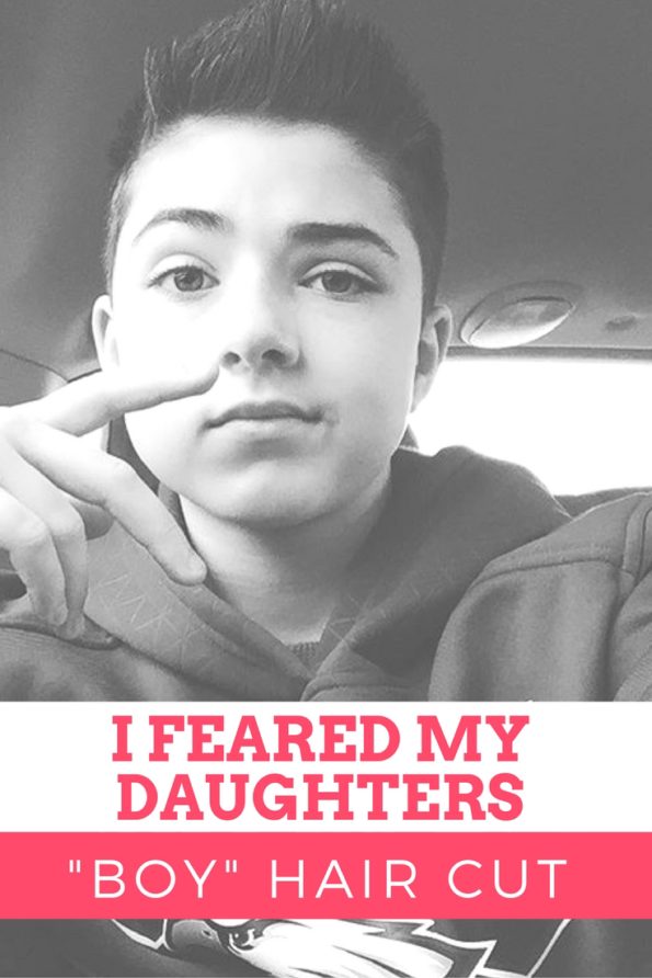 I feared my daughters "boy" hair cut