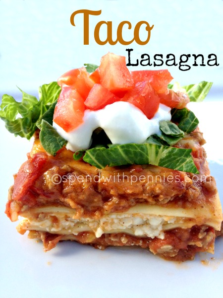 Easy Taco Lasagna