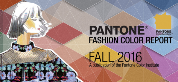 Pantone Fall Fashion Colors 2016