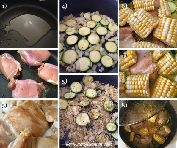 Sweet Corn, Chicken and Rice Skillet Dinner Recipe