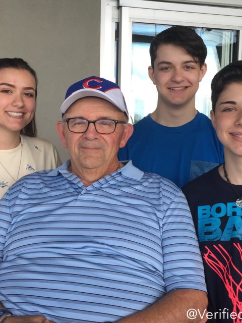 Family pics at Topgolf