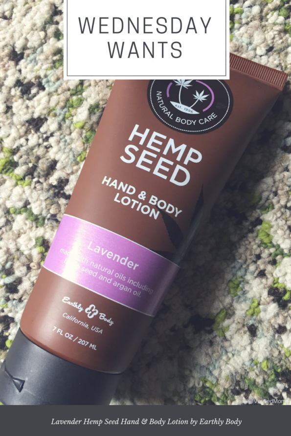 Wednesday Wants - Lavender Hemp Seed Hand & Body Lotion by Earthly Body