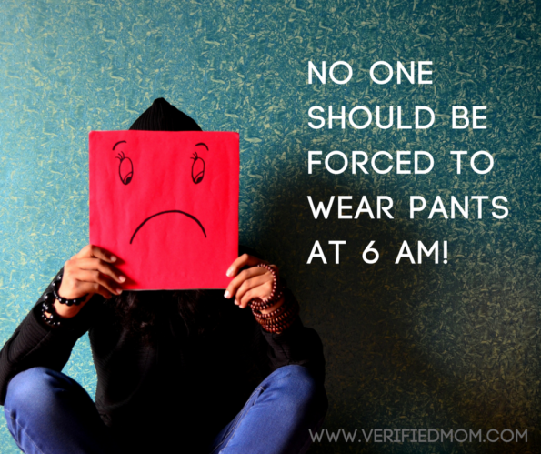 Forced To Wear Pants