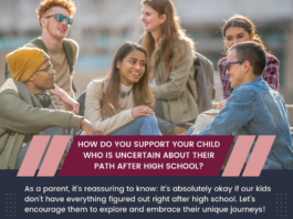 how do you support your child who is uncertain about their path post-high school?